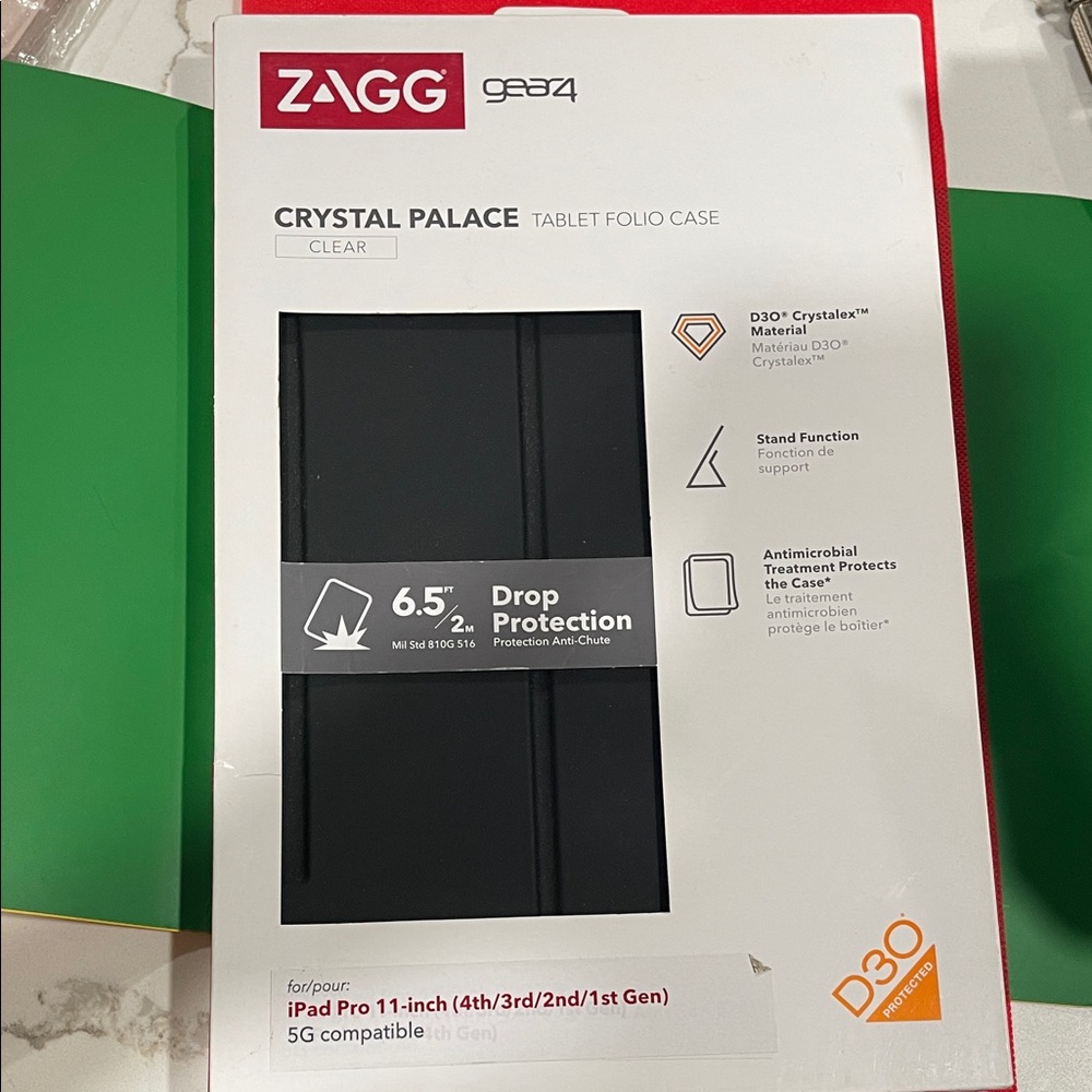 ZAGG Crystal Palace Black Tablet Folio Case for iPad Pro 11-inch